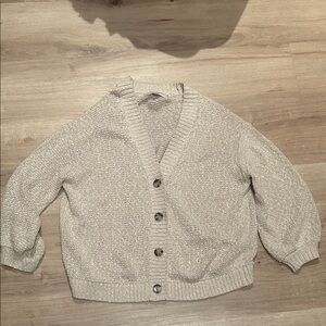 LOFT Beige Knit Sweater